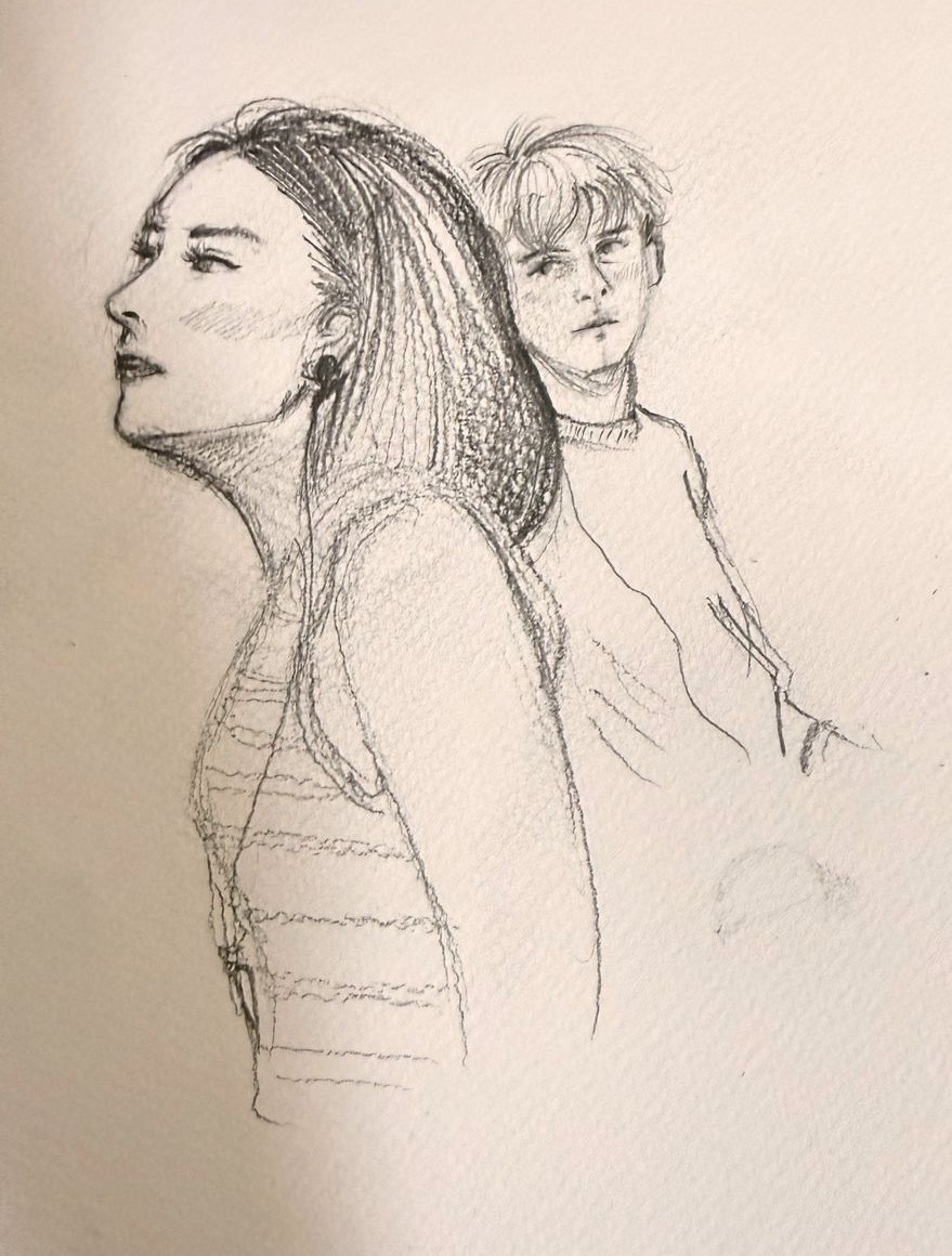 Hand drawn art